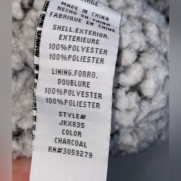 Thread & Supply Plush Teddy Bear Sherpa Soft Cozy Vest w Pockets Women Size L - Picture 6 of 6